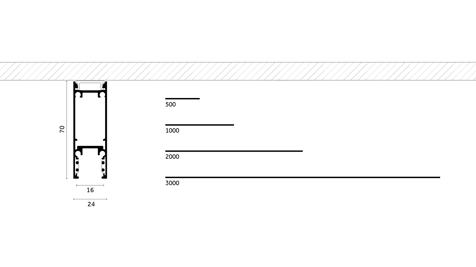 Traceline - Surface/Pendant - Track 48V | Reggiani Illuminazione