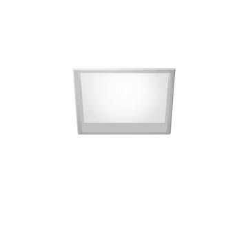 Trybeca Square, SMALL, SQUARE fixed recessed luminaire, WITH BEZEL