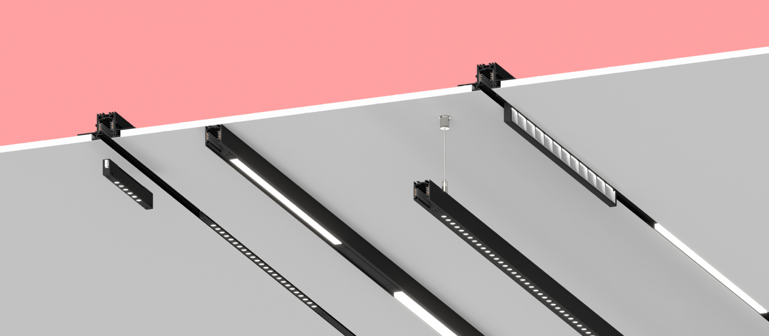 Reggiani shop track lighting