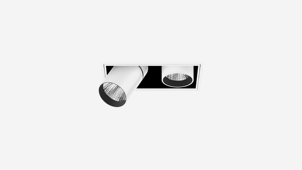 | Square Yori Recessed Illuminazione Reggiani Double