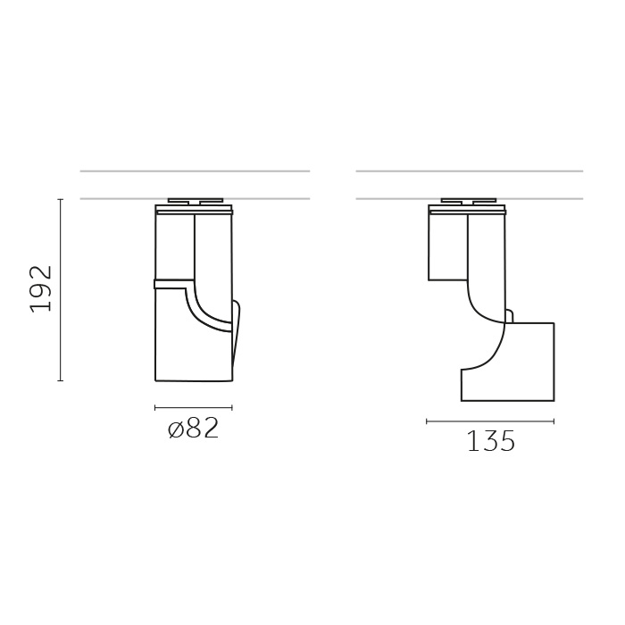 Sunny LED Track, adjustable projectors