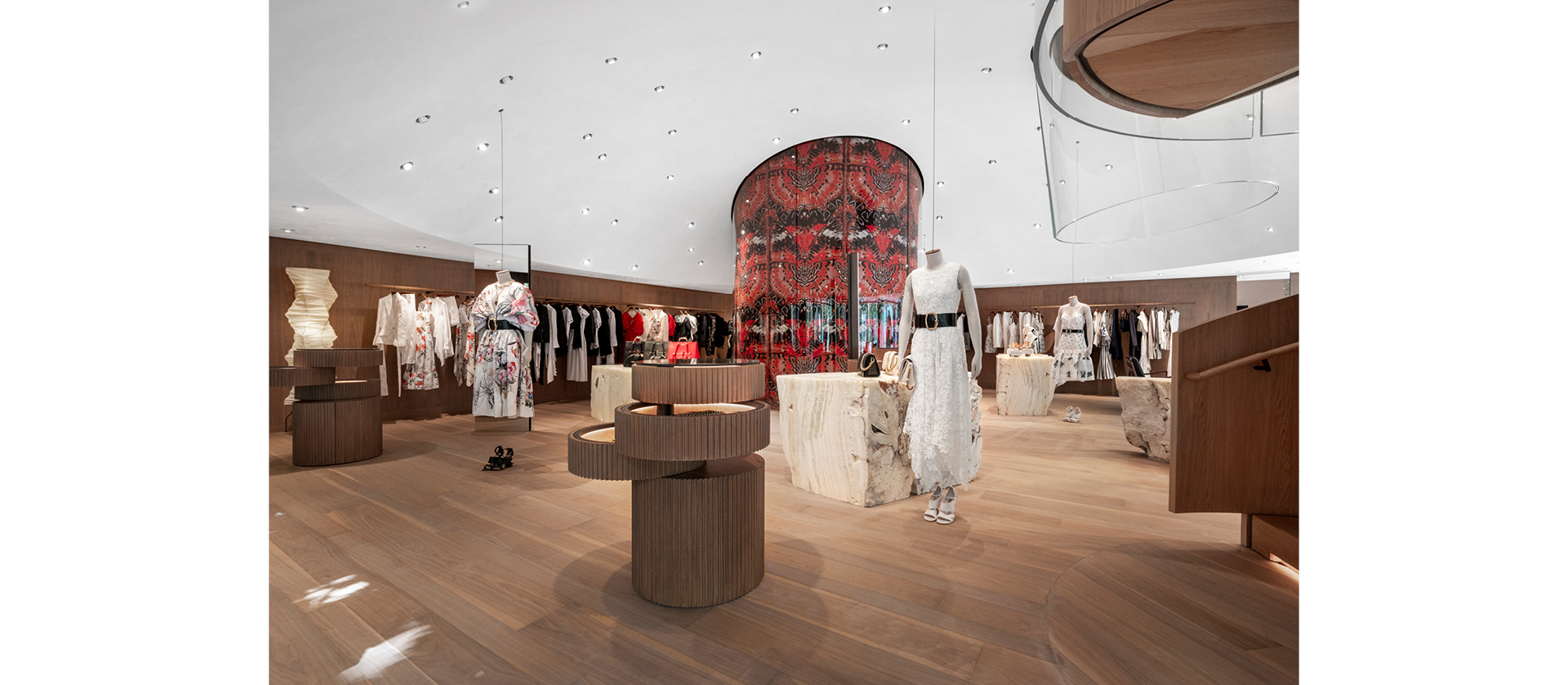 Alexander McQueen Miami, Luxury Fashion Store Design